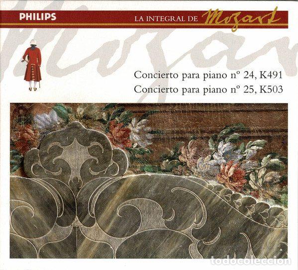 Music CDs: Mozart &ndash; Concierto Para Piano N&ordm; 24, K491 / Concierto Para Piano N&ordm; 25, K503 (CD, Philips 464 813-2)