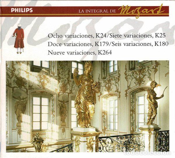 CD di Musica: Mozart &ndash; Ocho Variaciones, K24 / Siete Variaciones, K25 / Doce Variaciones, K179 / Seis...