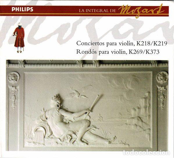 Music CDs: Mozart &ndash; Conciertos Para Viol&iacute;n, K218 / K219 / Rond&oacute;s Para Viol&iacute;n, K269 / K373 (CD, Philips 464...