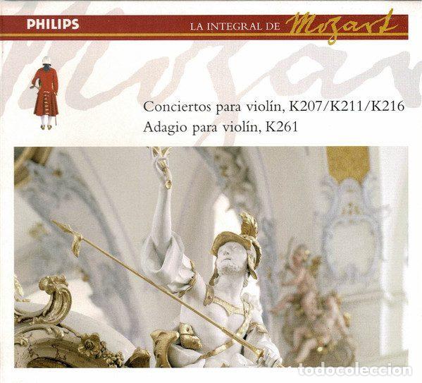 Musik-CDs: Mozart &ndash; Conciertos Para Viol&iacute;n, K207 / K211 / K216 / Adagio Para Viol&iacute;n, K261 (CD, Philips 464...
