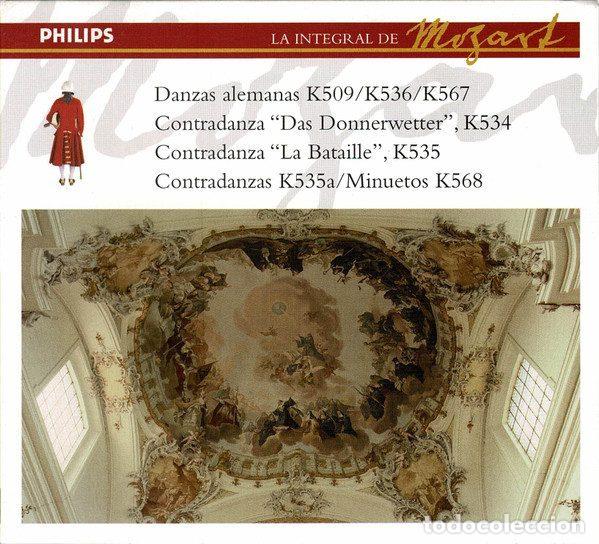 CDs de m&uacute;sica: Mozart &ndash; Danzas Alemanas K509 / K536 / K567 / Contradanza &rdquo;Das Donnerwetter&rdquo;, K534 / Contradanza...