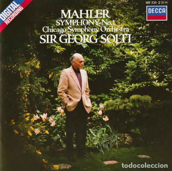 CDs de m&uacute;sica: Mahler, Chicago Symphony Orchestra, Sir Georg Solti &ndash; Symphony No. 1 (CD, Decca 411 731-2)