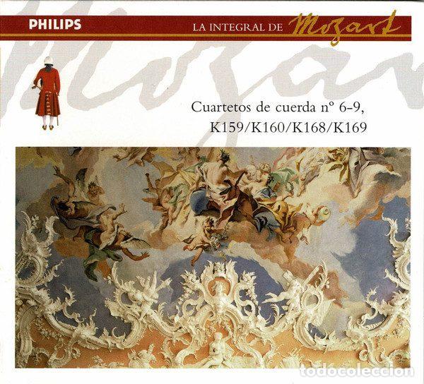 CDs de Musique: Mozart &ndash; Cuartetos De Cuerda N&ordm; 6-9, K159 / K160 / K168 / K169 (CD, Philips 464 835-2)