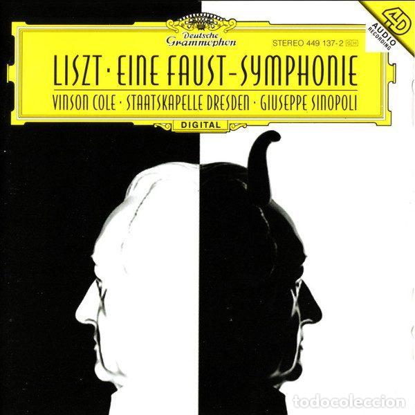 CD de M&uacute;sica: Liszt, Vinson Cole, Staatskapelle Dresden, Giuseppe Sinopoli &ndash; Eine Faust-Symphonie (CD,...