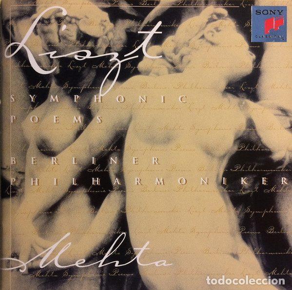 Musik-CDs: Liszt, Berliner Philharmoniker, Mehta &ndash; Symphonic Poems (CD, Sony Classical SK 66834)