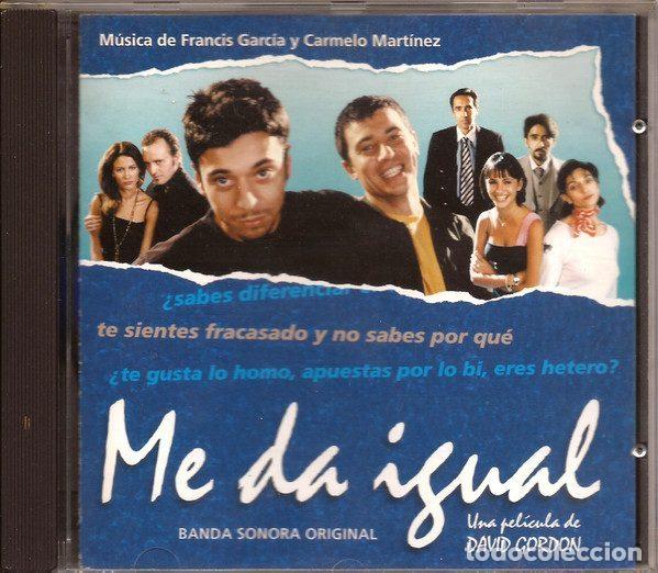 CD di Musica: Carmelo Mart&iacute;nez, Francis Garc&iacute;a &ndash; Me Da Igual B.S.O. (CD, Al&iacute;a Discos ALDUCD3)