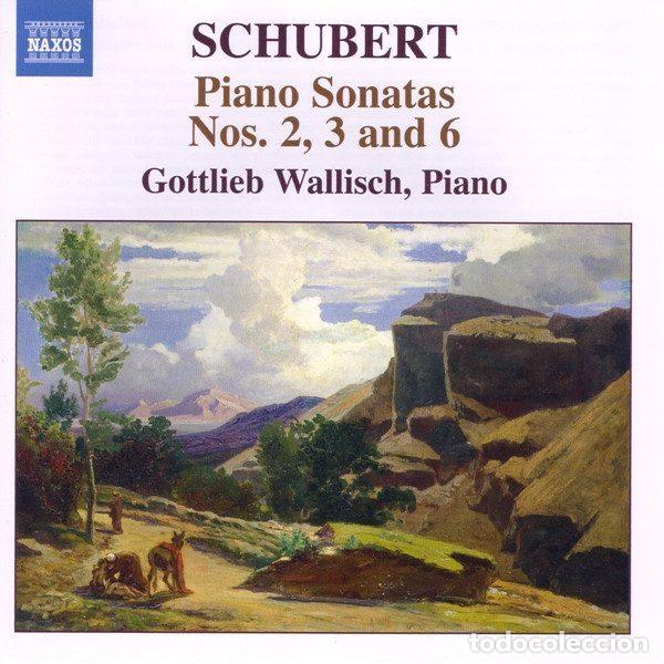 CD di Musica: Schubert, Gottlieb Wallisch &ndash; Piano Sonatas Nos. 2, 3 And 6 (CD, Naxos 8.557639)