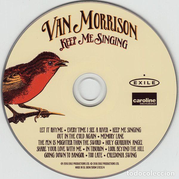 CDs de m&uacute;sica: Van Morrison &ndash; Keep Me Singing (CD, Exile 5703574) - Foto 3