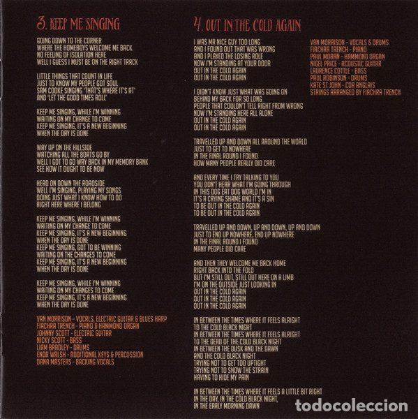 CDs de m&uacute;sica: Van Morrison &ndash; Keep Me Singing (CD, Exile 5703574) - Foto 9