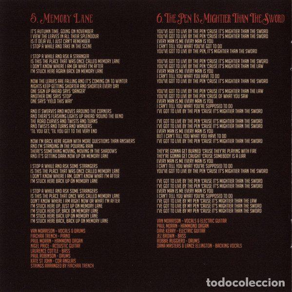 CDs de m&uacute;sica: Van Morrison &ndash; Keep Me Singing (CD, Exile 5703574) - Foto 10