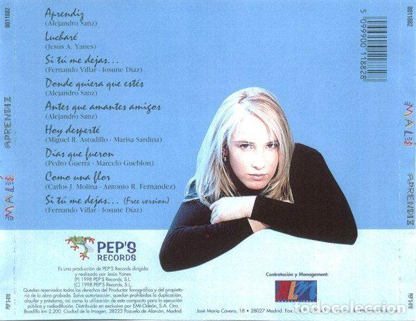 CDs de m&uacute;sica: Mal&uacute; &ndash; Aprendiz (CD, Peps Records PEPS-010) - Foto 3