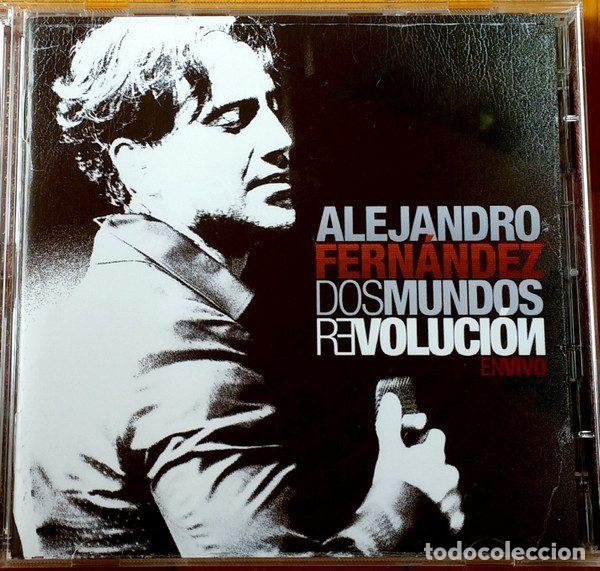 CD de M&uacute;sica: Alejandro Fern&aacute;ndez &ndash; Dos Mundos Revoluci&oacute;n: En Vivo (CD, Universal Music Group 0602527559391)