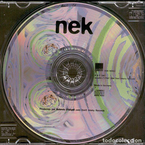CDs de m&uacute;sica: Nek &ndash; Nek (CD, WEA 0630 195562) - Foto 4