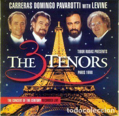 CD di Musica: Carreras, Domingo, Pavarotti With Levine &ndash; The Three Tenors In Paris (CD, Decca 460 500-2)