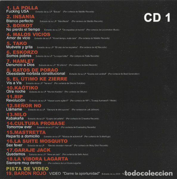 CDs de m&uacute;sica: Various &ndash; Vi&ntilde;a Rock 2002 (CD, Maldito Records MR CD024) - Foto 2