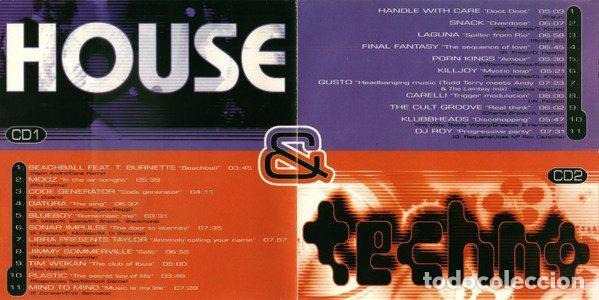 CDs de m&uacute;sica: Various &ndash; House & Techno (CD, Bit Music 32-505) - Foto 4