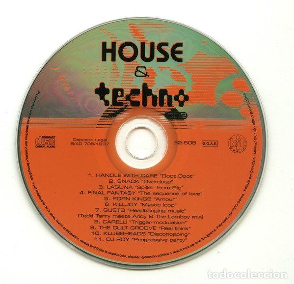 CDs de m&uacute;sica: Various &ndash; House & Techno (CD, Bit Music 32-505) - Foto 5