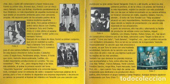CDs de m&uacute;sica: Tony Ronald &ndash; Help (CD, Fonomusic DD-7110) - Foto 5