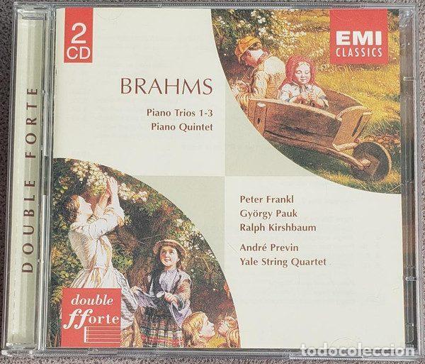 CDs de m&uacute;sica: Johannes Brahms &ndash; Piano Trios Nos. 1-3 - Piano Quintet (CD, EMI Classics 5 73341 2)