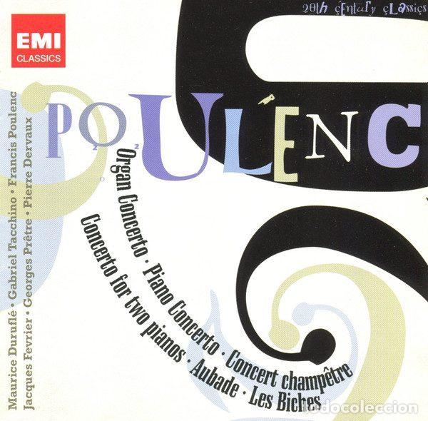 CD de M&uacute;sica: Poulenc - Maurice Durufl&eacute; &bull; Gabriel Tacchino &bull; Francis Poulenc &bull; Jacques F&eacute;vrier &bull; Georges...
