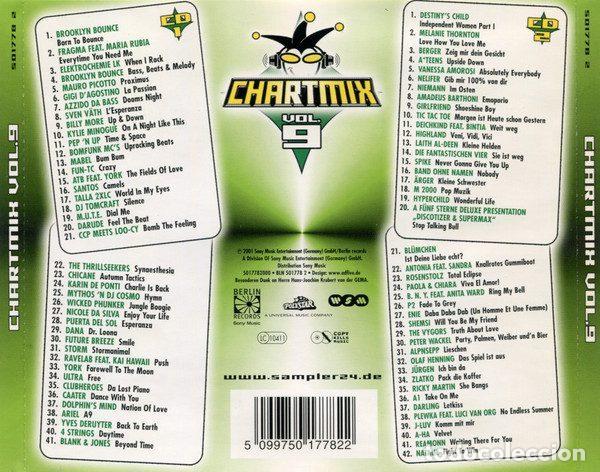 CDs de m&uacute;sica: Various &ndash; Chartmix 9 (CD, Berlin Records BLN 501778 2) - Foto 2