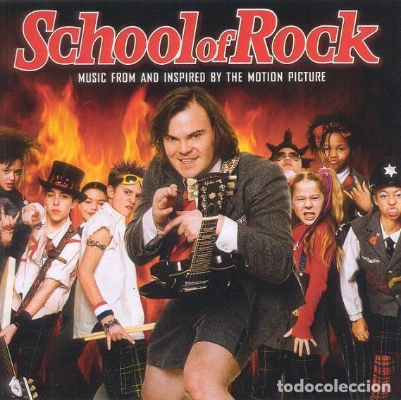 CD di Musica: Various &ndash; School Of Rock (Music From And Inspired By The Motion Picture) (CD, Atlantic 7567-83694-2)