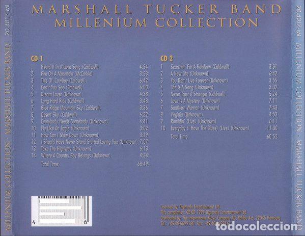 CDs de m&uacute;sica: Marshall Tucker Band &ndash; Millenium Collection (CD, Millenium 20.4017-MI) - Foto 10