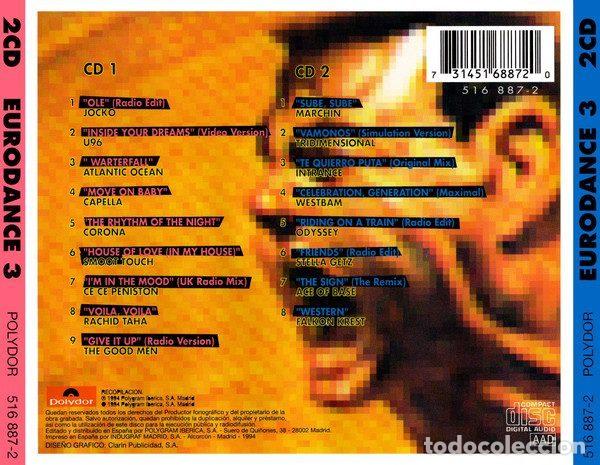 CDs de m&uacute;sica: Various &ndash; Eurodance 3 (CD, Polydor 516 887-2) - Foto 5