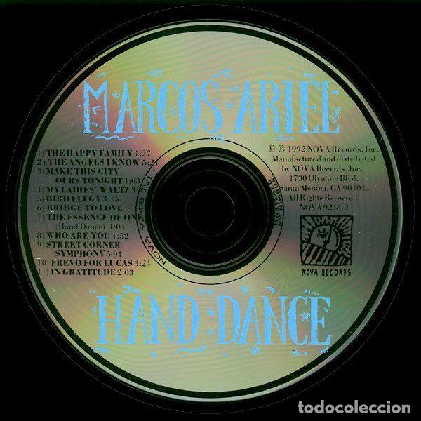 CDs de m&uacute;sica: Marcos Ariel &ndash; Hand Dance (CD, Nova Records NOVA 9248-2) - Foto 4