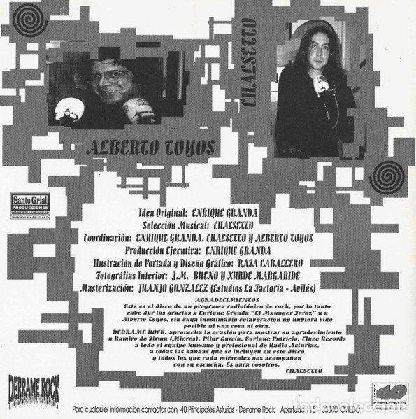 CDs de m&uacute;sica: Various &ndash; Derrame Rock (CD, Santo Grial Records SG-101-cd) - Foto 5