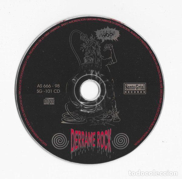 CDs de m&uacute;sica: Various &ndash; Derrame Rock (CD, Santo Grial Records SG-101-cd) - Foto 7