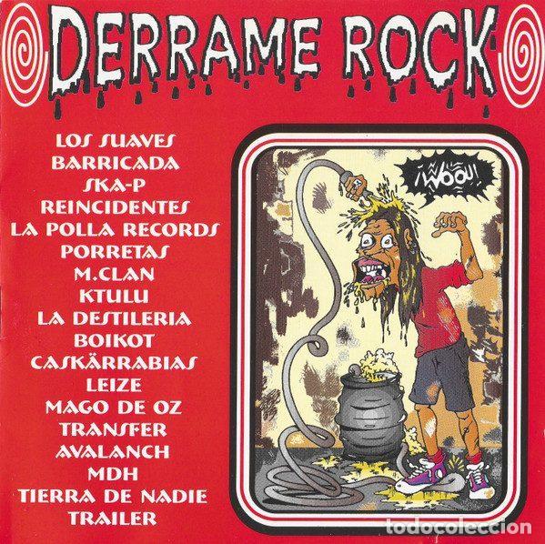 CDs de m&uacute;sica: Various &ndash; Derrame Rock (CD, Santo Grial Records SG-101-cd) - Foto 1