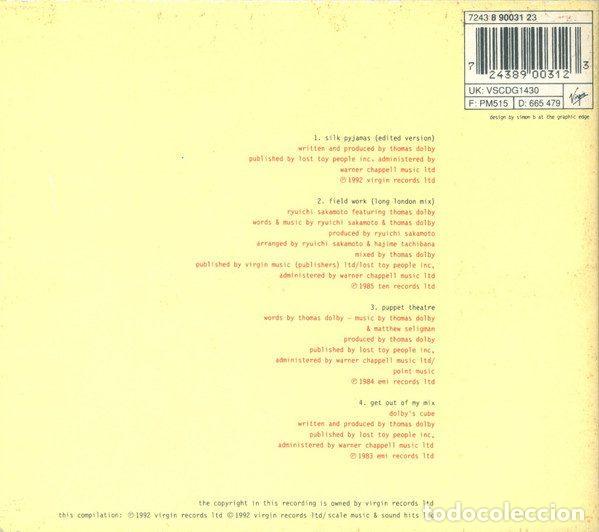 CDs de m&uacute;sica: Thomas Dolby &ndash; Silk Pyjamas (CD, Virgin VSCDG 1430) - Foto 2