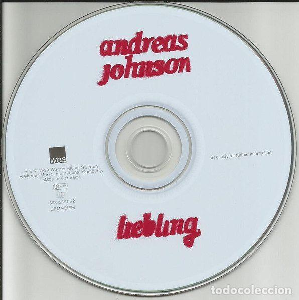 CDs de m&uacute;sica: Andreas Johnson &ndash; Liebling (CD, WEA 398426914-2) - Foto 3