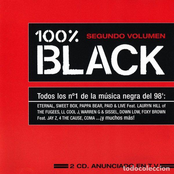 CD di Musica: Various &ndash; 100% Black (Segundo Volumen) (CD, Blanco Y Negro MXCD 927 CB CTV)