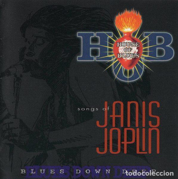 Music CDs: Various &ndash; Songs Of Janis Joplin Blues Down Deep (CD, House Of Blues 51416 1251 2)