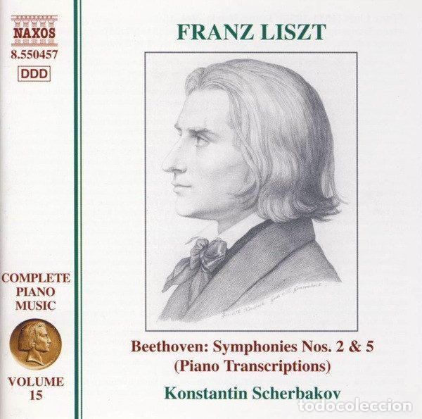 CD de M&uacute;sica: Franz Liszt, Beethoven, Konstantin Scherbakov &ndash; Complete Piano Music &bull; Volume 15 - Symphonies...