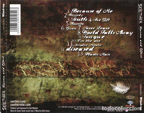 CDs de m&uacute;sica: Seether &ndash; Karma And Effect (CD, Wind-Up 5201052000) - Foto 2