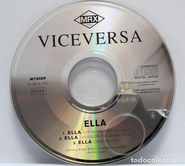 CDs de m&uacute;sica: Viceversa &ndash; Ella (CD, Max Music M740DP) - Foto 3