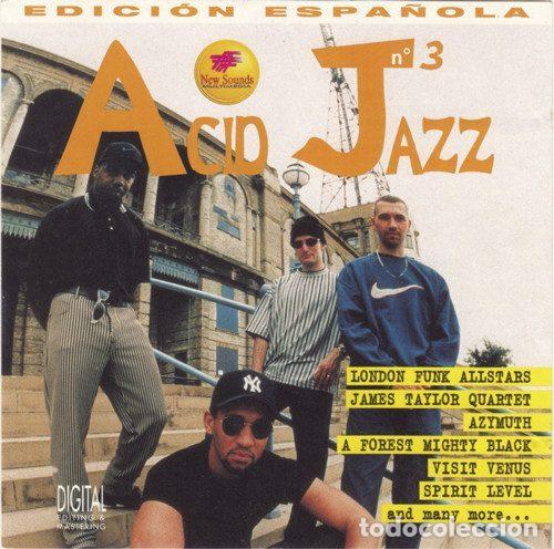 CDs de m&uacute;sica: Various &ndash; Acid Jazz N&ordm; 3 (CD, New Sounds Multimedia AJE 003)