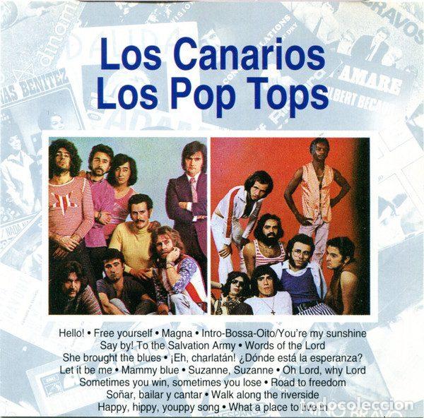 CD de M&uacute;sica: Los Canarios / Los Pop Tops &ndash; Los Canarios / Los Pop Tops (CD, La M&uacute;sica De Tu Vida PE 33-2)