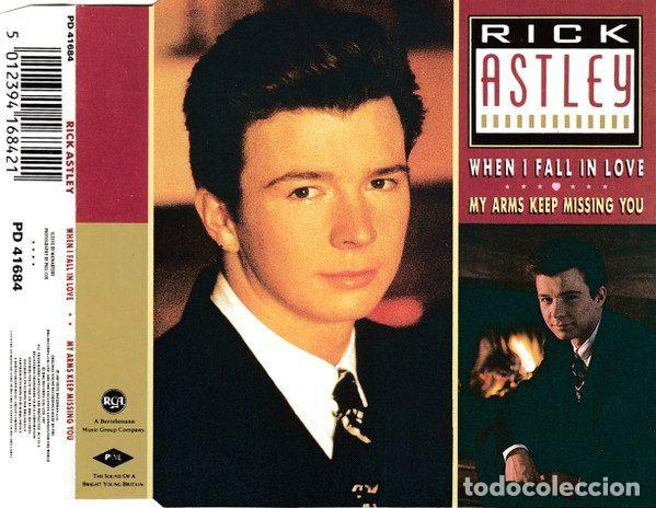 Musik-CDs: Rick Astley &ndash; When I Fall In Love / My Arms Keep Missing You (CD, RCA PD 41684)