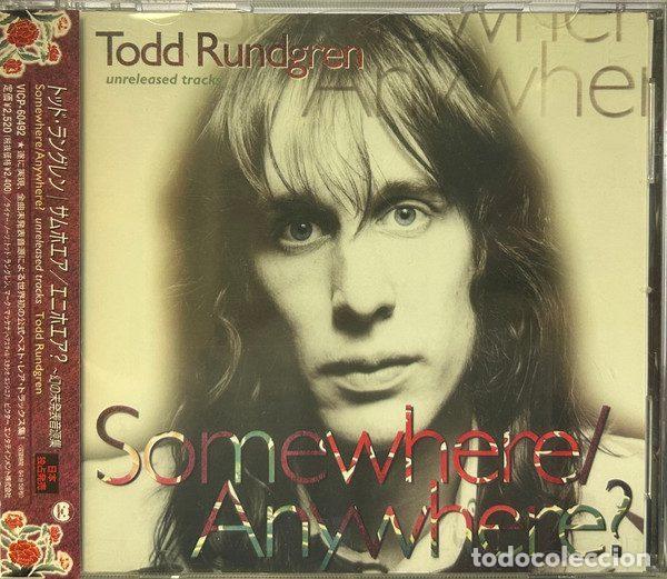 CDs de m&uacute;sica: Todd Rundgren &ndash; Somewhere/Anywhere? Unreleased Tracks (CD, Bearsville VICP-60492)