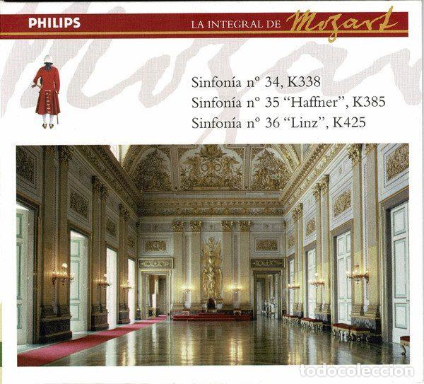 CD de M&uacute;sica: Mozart &ndash; Sinfon&iacute;a N&ordm; 34, K338 / Sinfon&iacute;a N&ordm; 35 &rdquo;Haffner&rdquo;, K385 / Sinfon&iacute;a N&ordm; 36 &rdquo;Linz&rdquo;, K425...