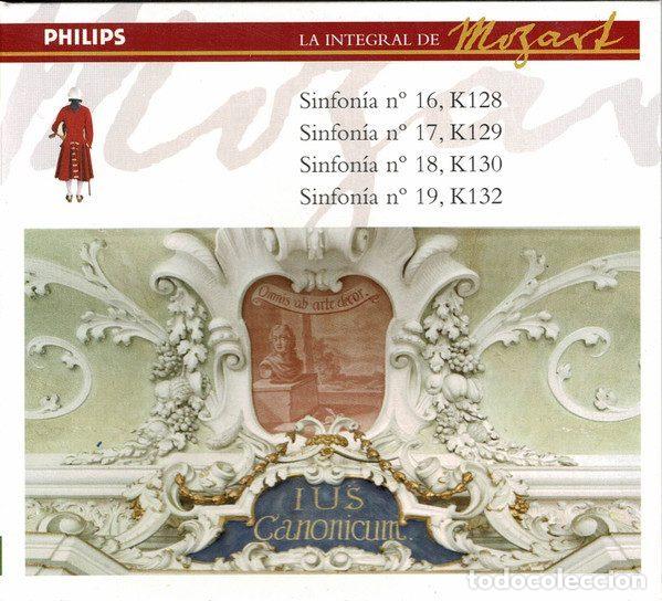 CDs de m&uacute;sica: Mozart &ndash; Sinfon&iacute;a N&ordm; 16, K128 / Sinfon&iacute;a N&ordm; 17, K129 / Sinfon&iacute;a N&ordm; 18, K130 / Sinfon&iacute;a N&ordm; 19,...