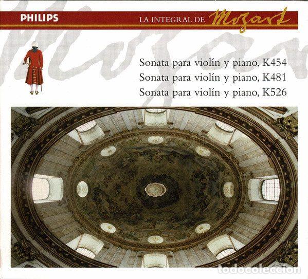 Music CDs: Mozart &ndash; Sonata Para Viol&iacute;n Y Piano, K454 / Sonata Para Viol&iacute;n Y Piano, K481 / Sonata Para...