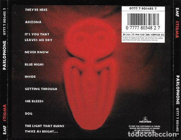 CDs de m&uacute;sica: EMF &ndash; Stigma (CD, Parlophone 0777 7 803482 7) - Foto 2