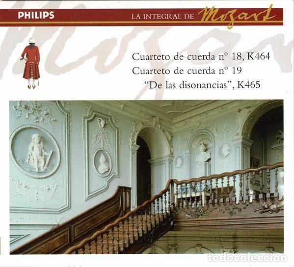 CDs de m&uacute;sica: Mozart &ndash; Cuarteto De Cuerda N&ordm; 18, K464 / Cuarteto De Cuerda N&ordm; 19 &rdquo;De Las Disonancias&rdquo;, K465...