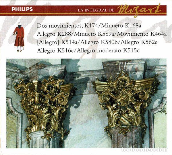 Musik-CDs: Mozart &ndash; Dos Movimientos, K174 / Minueto K168a / Allegro K288 / Minueto K589a / Movimiento K464a...