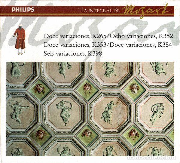 CDs de m&uacute;sica: Mozart &ndash; Doce Variaciones, K265 / Ocho Variaciones, K352 / Doce Variaciones, K353 / Doce...